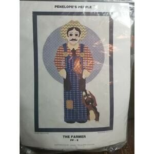 The Farmer P-5 Penelope's People Needlepoint Canvas Susan Treglown Designs LB